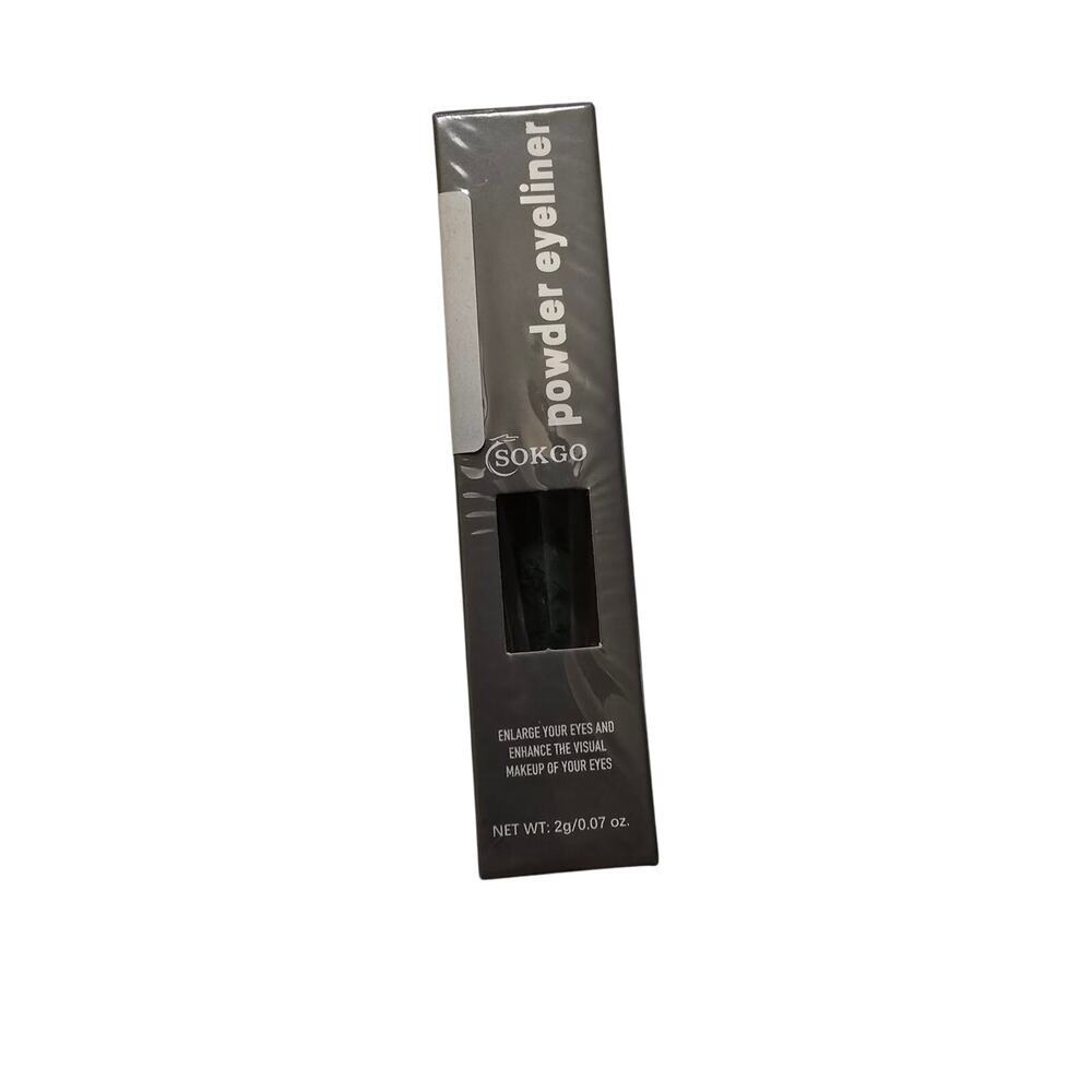 Powder Eyeliner Dark Green Color Make Up